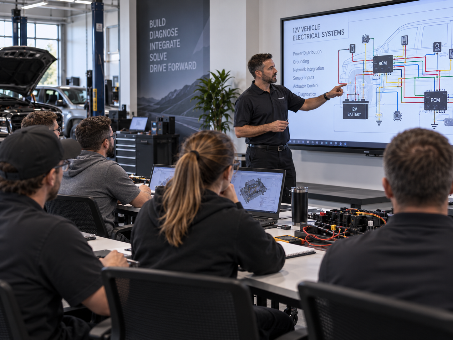 12-volt vehicle electrical classroom training
